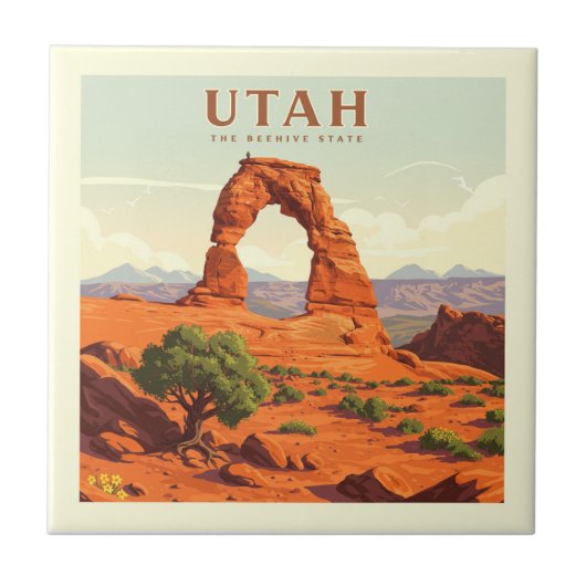 Carreau Utah vintage (Devant)