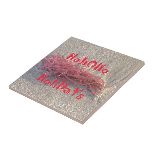 Carreau Vacances de la Collection Plage. (Côté)