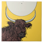 Carreau Vache des Highlands d'Écosse (Devant)