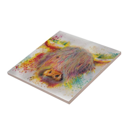 Carreau Vache des montagnes (Côté)