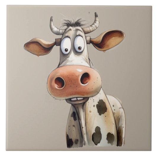Carreau Vache fantaisiste (Devant)