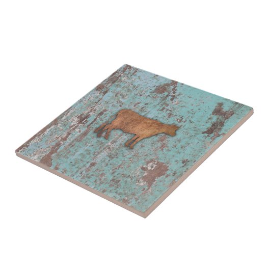 Carreau Vache rustique 2 (Côté)