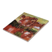Carreau Vaches (d'après Jordaens) par Vincent van Gogh (Côté)