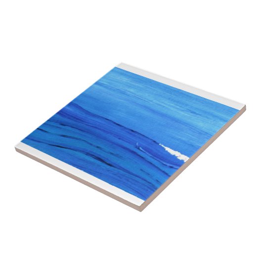 Carreau Vague bleue (Côté)