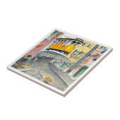 Carreau vague dans la tuile 05 de Lisbonne de pavé rond (Côté)