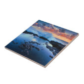 Carreau Vague de soleil sur la plage de Rocky (Côté)