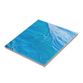 Carreau vague d'eau bleue (Côté)