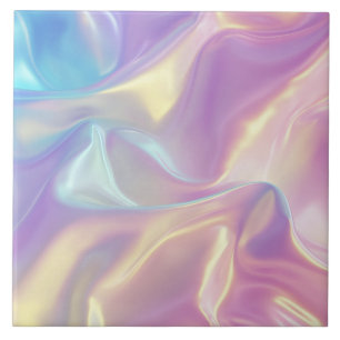 Carreau Vague iridescente holographique