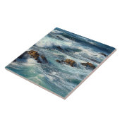 Carreau Vagues de l'océan Pacifique (Côté)