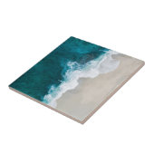 Carreau Vagues de mer - Rivage des Maldives (Côté)