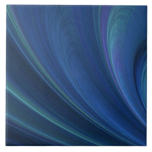 Carreau Vagues De Sable Bleu Et Vert