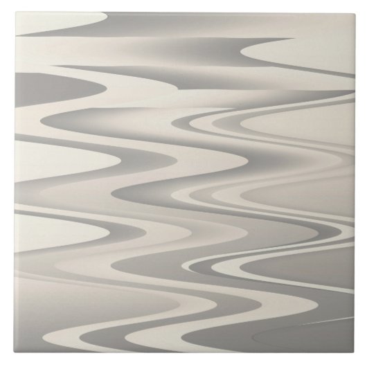 Carreau Vagues de teintes blanches (Devant)