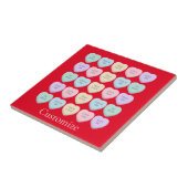 Carreau Valentine Candy Hearts Thunder_Cove (Côté)