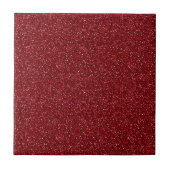 Carreau Valentine Classic Trendy Red Glitter (Devant)