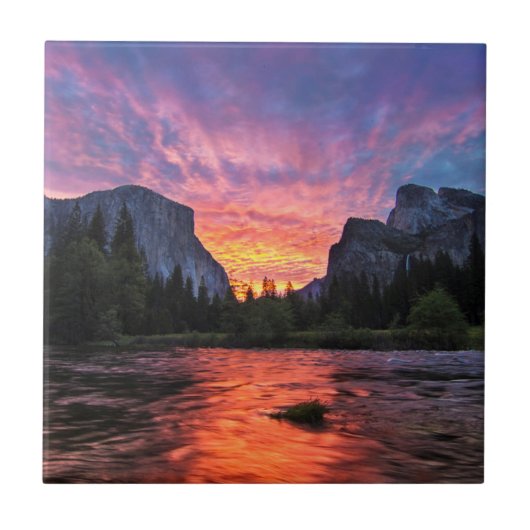 Carreau Vallée vibrante du ciel | Yosemite (Devant)