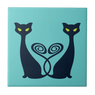 Carreau Vampire Cat Duo