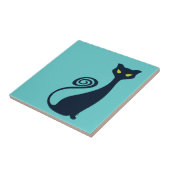 Carreau Vampire Kitty aux yeux verts (Côté)