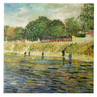 Carreau Van Gogh Banks de la Seine (F293) Art