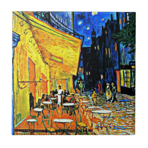 Carreau Van Gogh - Café Terrasse en soirée