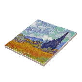 Carreau Van Gogh - Champ de blé avec cyprès (Côté)