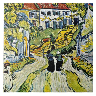 Carreau Van Gogh - Escalier à Auvers