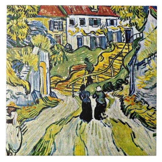 Carreau Van Gogh - Escalier à Auvers (Devant)