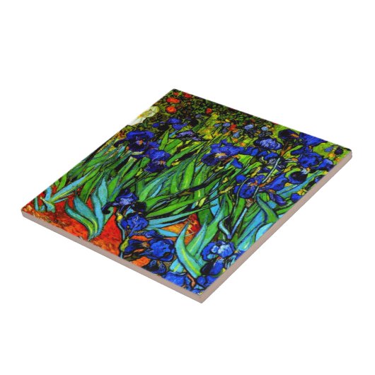 Carreau Van Gogh - Irises (Côté)