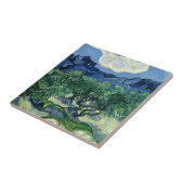 Carreau Van Gogh La peinture paysagère des oliviers (Côté)