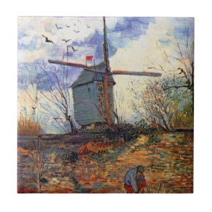 Carreau Van Gogh - Le Moulin De La Galette