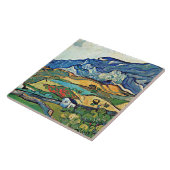 Carreau Van Gogh - Paysage des Alpilles, (Côté)