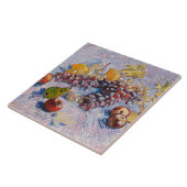 Carreau Van Gogh - Raisins, citrons, poires et pommes, (Côté)