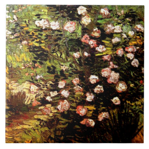 Carreau Van Gogh - Rose florissant Bush