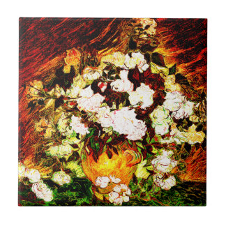 Carreau Van Gogh - roses