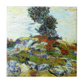 Carreau Van Gogh - The Rocks with Oak Tree, fine art (Devant)