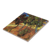 Carreau Van Gogh Trees in the Garden, Hôpital Saint Paul (Côté)