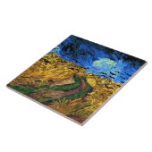Carreau Van Gogh - Wheatfield with Crows, (Côté)