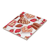 Carreau Variété de Desserts Carrelage céramique (Côté)