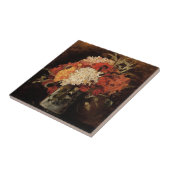 Carreau Vase aux Œillets par Vincent van Gogh (Côté)