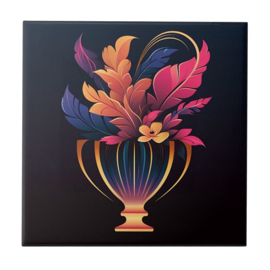 CARREAU VASE NEO #2 (Devant)