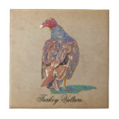 CARREAU VAUTOUR DE TURQUIE (Devant)