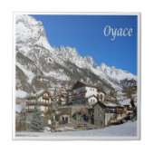 Carreau VDA019 OYACE, Vallée d'Aoste, Italie, (Devant)