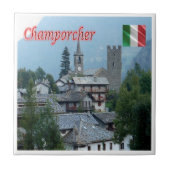 Carreau VDA032 CHAMPORCHER, Vallée d'Aoste, Italie, (Devant)