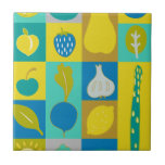 Carreau Veggie Blocks I<br><div class="desc">Décorations pour la maison</div>
