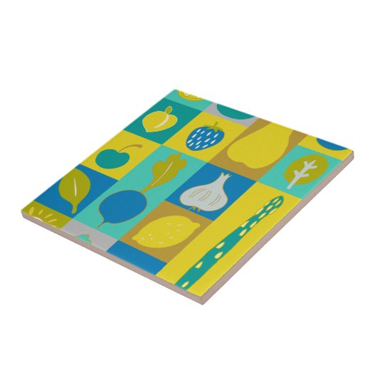 Carreau Veggie Blocks I (Côté)