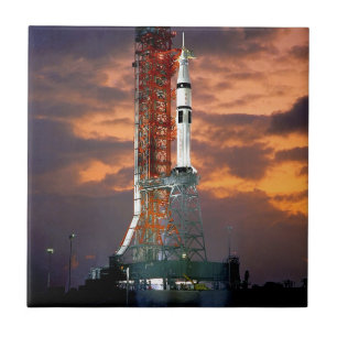 Carreau Véhicule de lancement Apollo-Soyouz de la NASA au 
