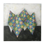 Carreau Vendeur Origami Fortune sur papier géométrique<br><div class="desc">Un vieil origami de fortune créé avec du papier géométrique. Originaire de Chariklia Zarris,  elle fait partie d'une série qu'elle a réalisée avec différentes formes d'origami. Achetez-le aujourd'hui,  et regardez le reste de la collection !</div>