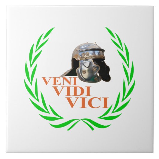 Carreau Veni Vidi Vici (Devant)