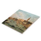 Carreau Venise : Le Palais des Doges et le Molo du Ba (Côté)