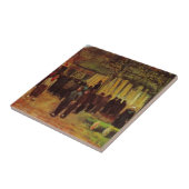 Carreau Vente de bois par Vincent van Gogh (Côté)