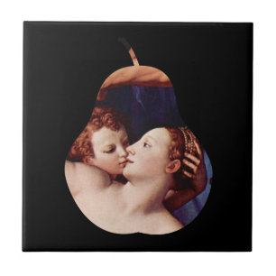 Carreau Vénus Cupidon Folly et Time par Carrelage Bronzino